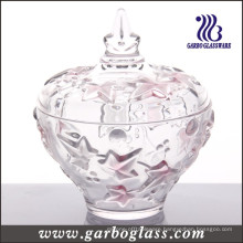 Red Maple Leaf Glass Jar (GB1806FY/PDS)